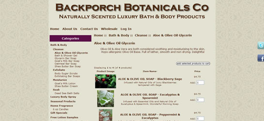 Backporch Botanicals